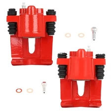 FINDAUTO Rear Brake Calipers w/ Bracket Pair Right For Ford F-150 2004-2010 2011