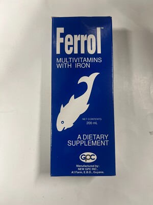 1 x Ferrol Multivitamine mit Eisen A Nahrungsergänzungsmittel 200ml.