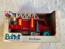 Battat BT2551 Childhood Is Magical, Fire Engine Transport Toy, 12", w/Box