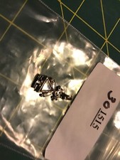 Sterling Silver Girl birthstone Charm Light Purple