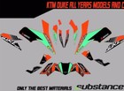 KTM Duke 125-390 Graphics kit Decal kit MX vinyl
