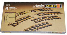 Faller Modelleisenbahn E-Train 3816 Messinggleis Gleisset