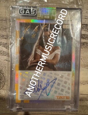 SIGNED Tate McRae So Close To What Trading Card AUTOGRAPHED Silver Foil #6/40