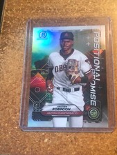 2021 Bowman Baseball Chrome Positional Promise # POS-KR Kristian Robinson