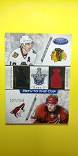 2012-13 Certified Path To The Cup 127/250 Patrick Sharp / Keith Yandle #PCQF12