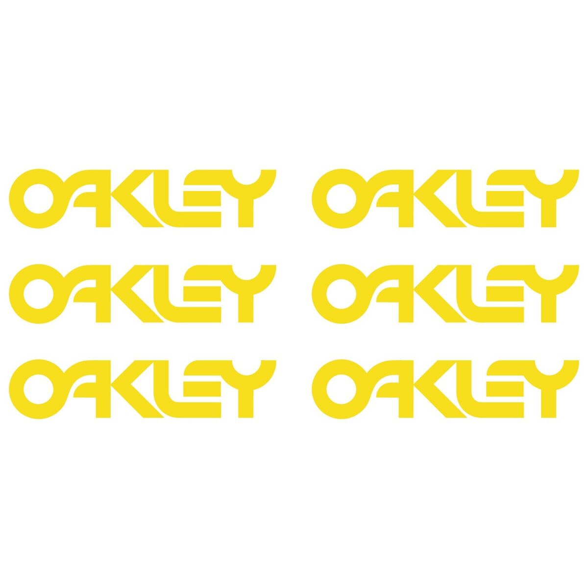 Oakley Logo 8 Vinyl Decal Sticker