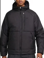 Nike Sportswear Therma-FIT Legacy Hooded Jacket Black DD6857-011 Men’s Medium