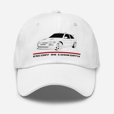 Premium Dad Hat For Ford Escort RS Cosworth Sierra Car Fans Cap Birthday Gift
