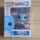 Funko Pop Pokémon Squirtle #504 Diamond Collection 2021 Summer Convention