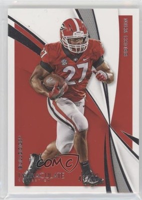 2021 Panini Immaculate Collegiate 43/99 Nick Chubb #21 2r7