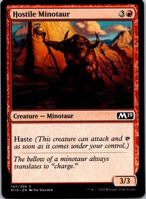 Hostile Minotaur Core Set 2019 Regular