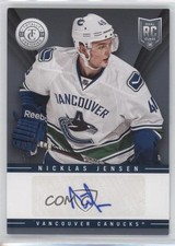 2013-14 Totally Certified Rookie Signatures Nicklas Jensen #TR-NJ Auto 7p4