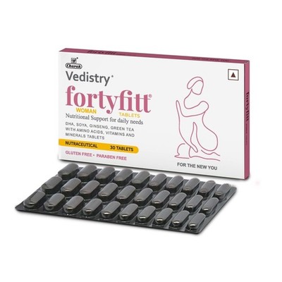 Vedistry Fortyfitt Woman 60 tablets physical mental hormonal balance mood swings
