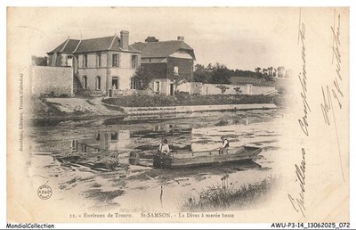 AWUP3-0187-14 - Surroundings of troarn - SAINT-SAMSON - The low tide dives