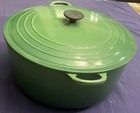 Le Creuset #34 Enameled Cast Iron Dutch Oven 13.25 Qt (Green) — photo 2