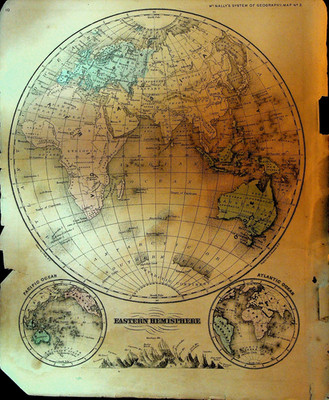 McNally's System of Geography 1860s Map 2 Eastern Hemisphere