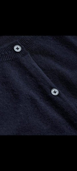 Women Boden Sweater Navy Cashmere 38 / M / 46 #8EW6