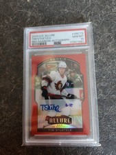 2020-21 Upper Deck Allure Red Rainbow Auto Rookie PSA 10 Tim Stutzle  XRC-TS