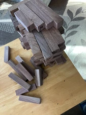 97 Wood Pen Blanks 5"-2" WALNUT cutoffs lathe FREE SHIPPING*