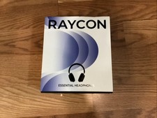 Raycon Essential Headphones - Wireless Bluetooth Over Ear Headphones Black