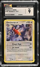 CGC 9 MINT Garchomp 1/17 Pop Series 9 Pokemon Card