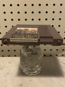 Sigillo ovale WWF WrestleMania: Steel Cage Challenge (NES, 1992) con manuale. Testato
