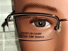 7B-NEW! SMART FLIP CONVERTIBLES ELITE EYEWEAR WITH SUNCLIP  M#INTELLI 52/18/140