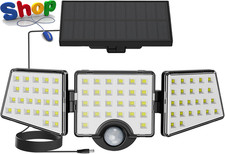 Solar Security Lights Outdoor Motion Sensor, 1200LM Solar Flood Lights with Sepa