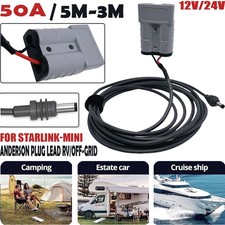 Starlink Mini Plug N Play Power Cable 12V/24V 50A Anderson Plug Lead RV/Off-Grid