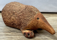Vintage Echidna Figurine, Made in W.A. - Approx. 6.5cm Long