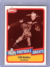 1989 Swell Greats #63 Cliff Battles