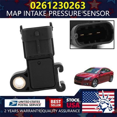 OEM MAP Sensor 0261230263 For 2011-2017 Chevrolet Cruze Trax Buick Encore 1.4L