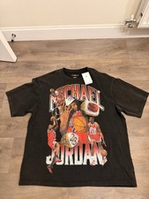 Image of Jordan Flight Championship Graphic T-shirt, Black, Large, Brand New