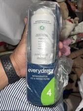New Everydrop Whirlpool Ice & Water Refrigerator Filter 4 EDR4RXD1
