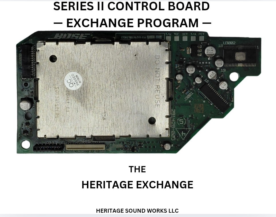 &bull; Control Board 269837-001 &bull; Exchange Service Series Ll