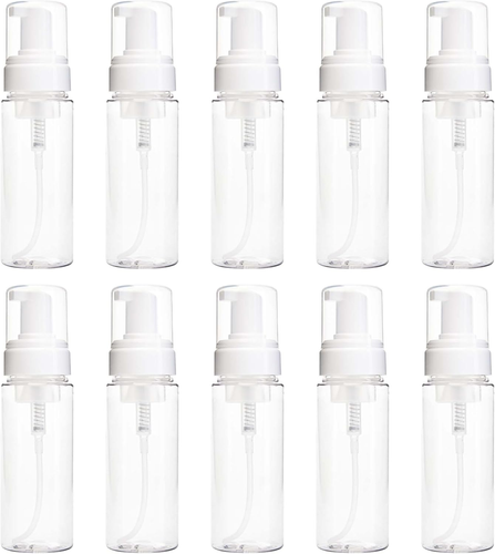 2 Flaconi Da Viaggio Per Schiuma 50ml - Mini Dispenser Ricaricabile Per