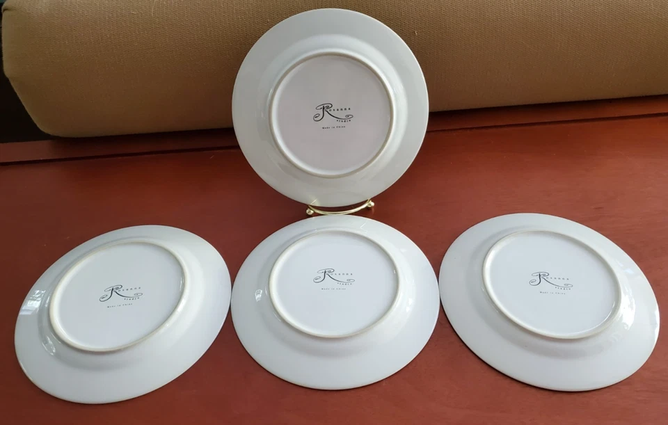 Rosanna Dessert Plates - Paris Dresses With Purse - Set of 4 (Add'l Set Avail) - Image 3 of 4