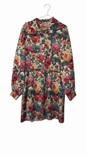 Show Me Your MuMu Size XXL Carrie Collared Dress In Dusty Meadow Floral Garden