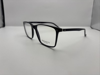 Hackett Bespoke HEB234 01 53/17 145 Men s Black Full Rim Eyeglass Frames A5082