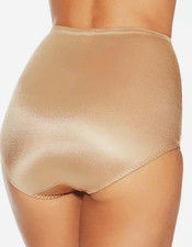 Bali Women's 2-Pack Firm Control Brief Tummy Panel 8710 Nude Size L 7001