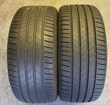 TYRES X 2, 225 40 18, BRIDGESTONE TURANZA 6, EX LOAD ENLITEN, 7.3 & 6.3 MM (330)