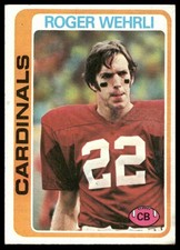Roger Wehrli 1978 Topps #464 St. Louis Cardinals