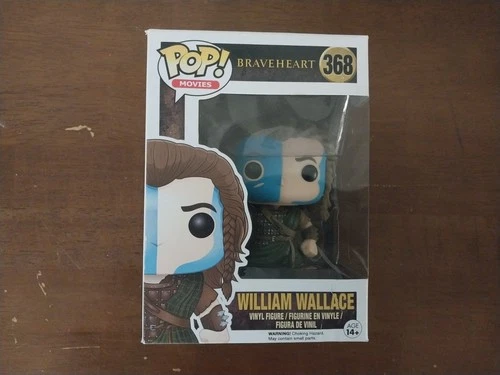 Funko Pop! Movies: Mel Gibson’s Braveheart William Wallace #368 Rare!