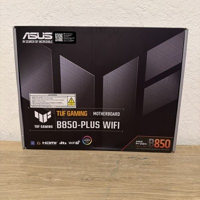 NEW ASUS B850-PLUS TUF Gaming WiFi 7 AMD AM5 ATX Motherboard - SEALED RETAIL BOX