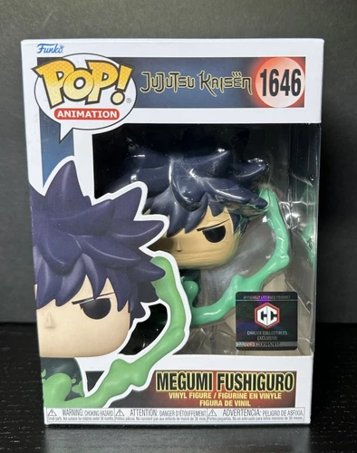 Funko Pop! Jujutsu Kaisen Chalice Exclusive Megumi Fushiguro #1646 w/Protector