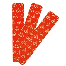 Epic Fortify Kinesiology Sports Tape Pre Cut Red 20 Piece
