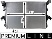 Mahle MotorküHler WasserküHler Premium Line CR 805 000P FüR SGM VW SGF SGN T6