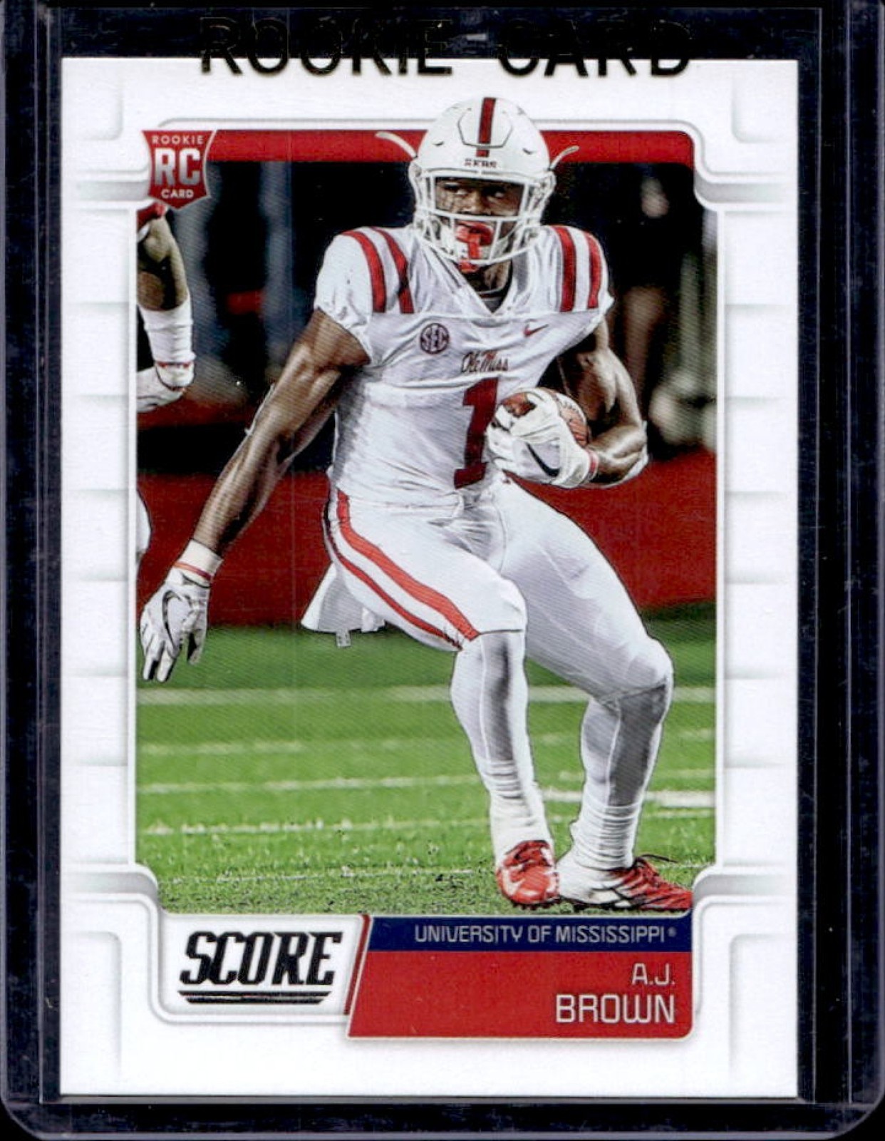 2019 Panini Score A.J. Brown RC Rookie #348 Rebels