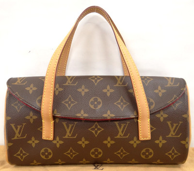 LOUIS VUITTON Sonatine M51902 Hand Bag Monogram Brown France 21220569200 2