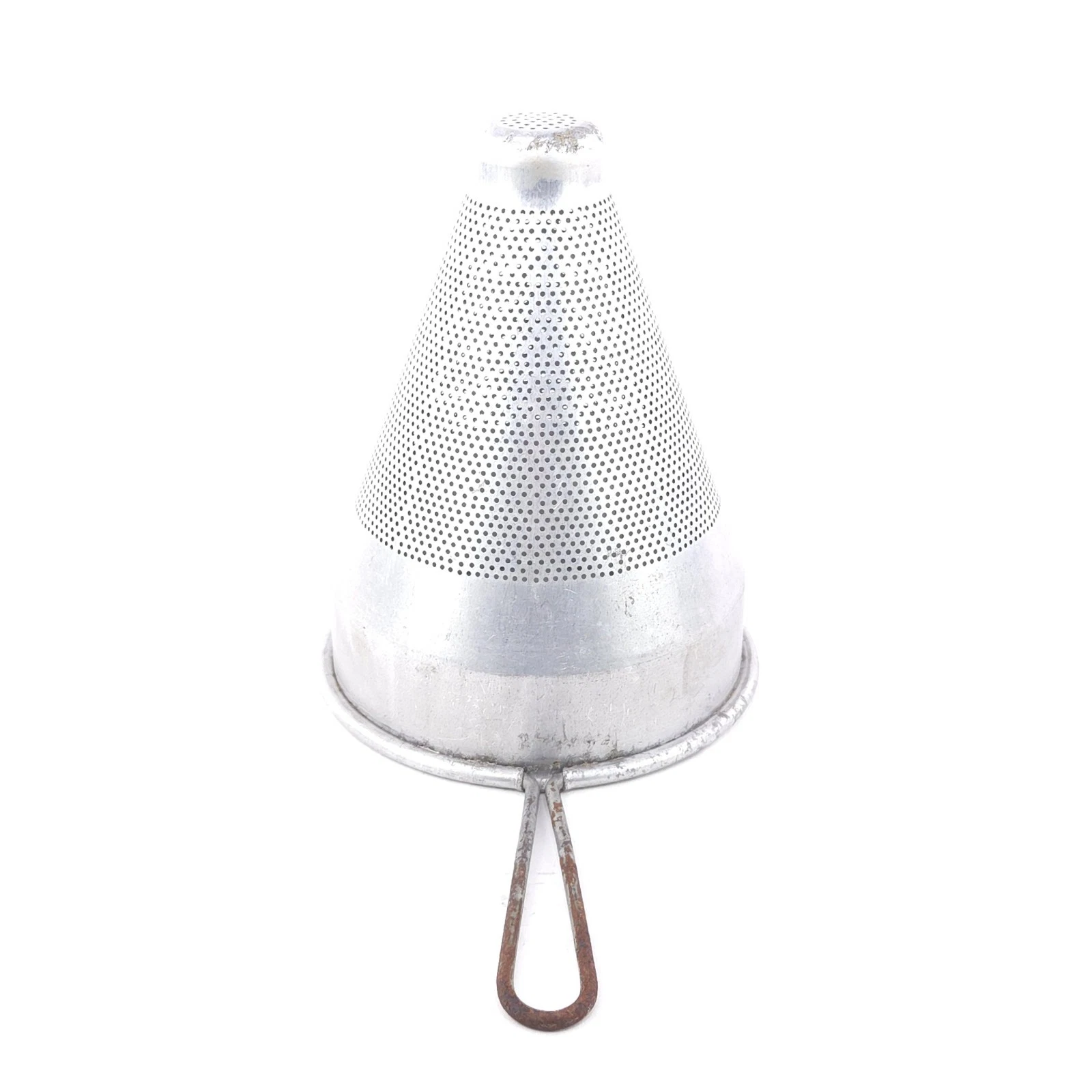 Vintage Kitchen Craft Aluminum Cone Canning Strainer Colander Sieve Large USA